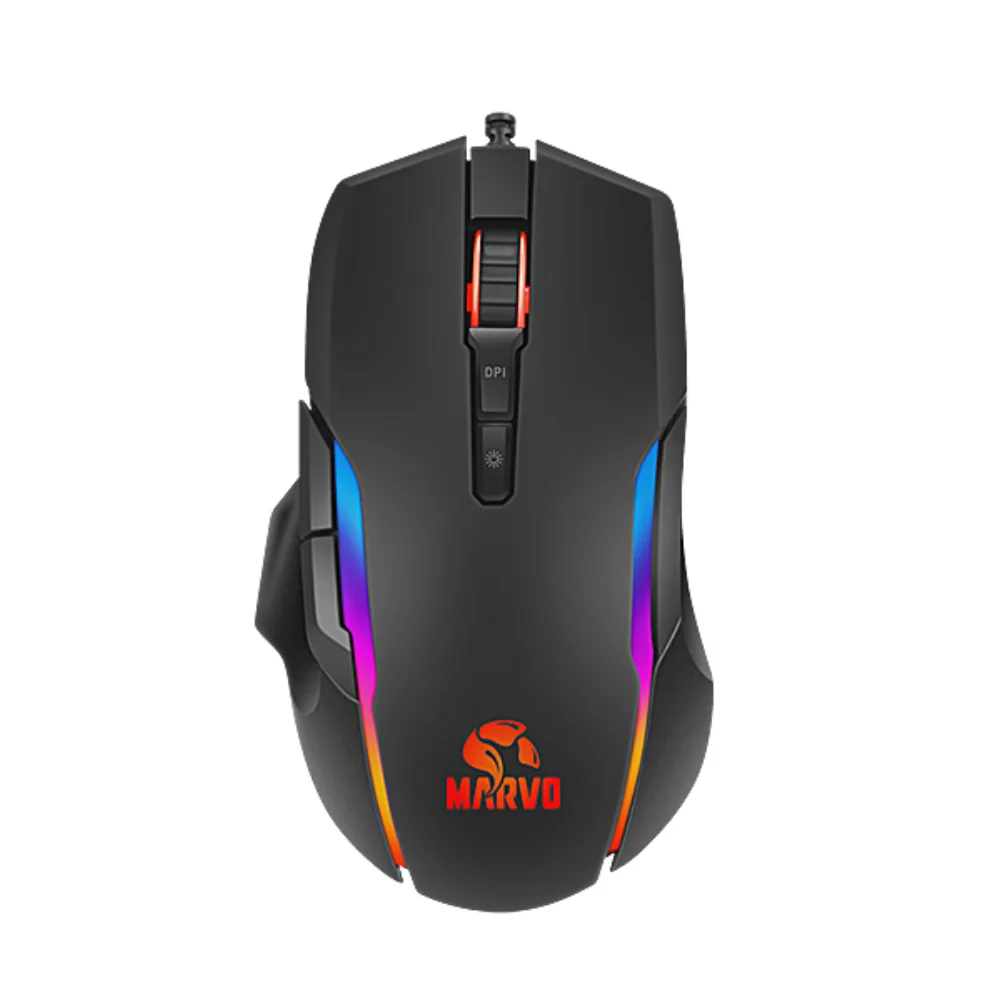 Souris de jeu rétroéclairée haute performance Marvo-MG945