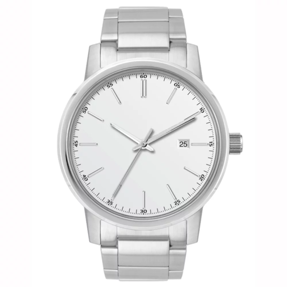 Série MS-150 (Argent, Blanc - Homme)