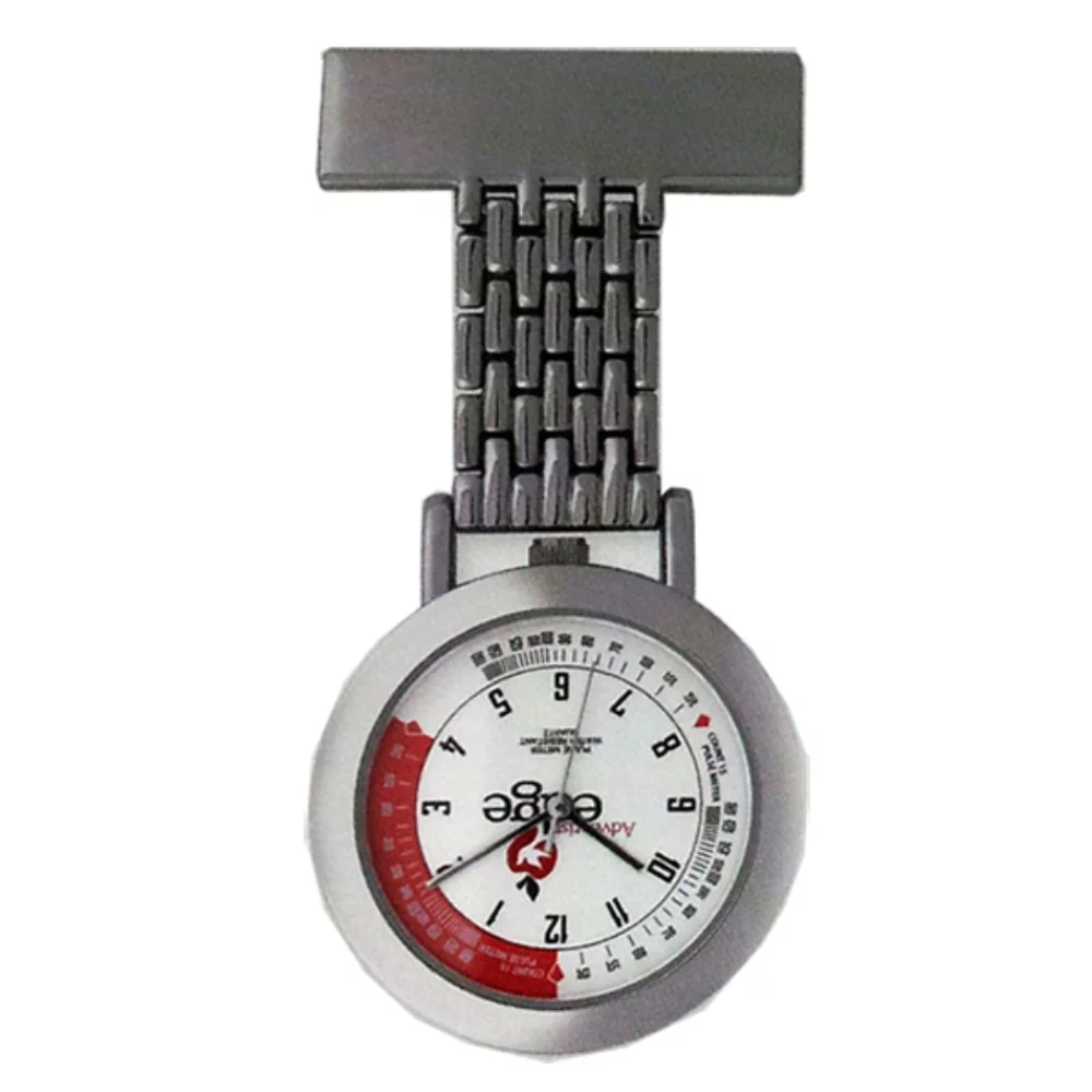 Montre infirmière de la série MS-595 - Accent rouge