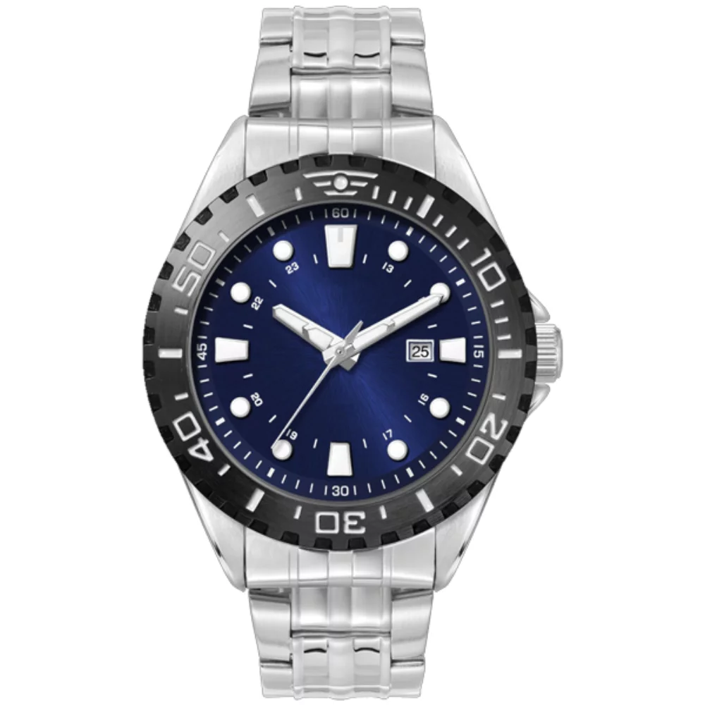 Série MS-615 (Argent, Noir, Bleu - Hommes)