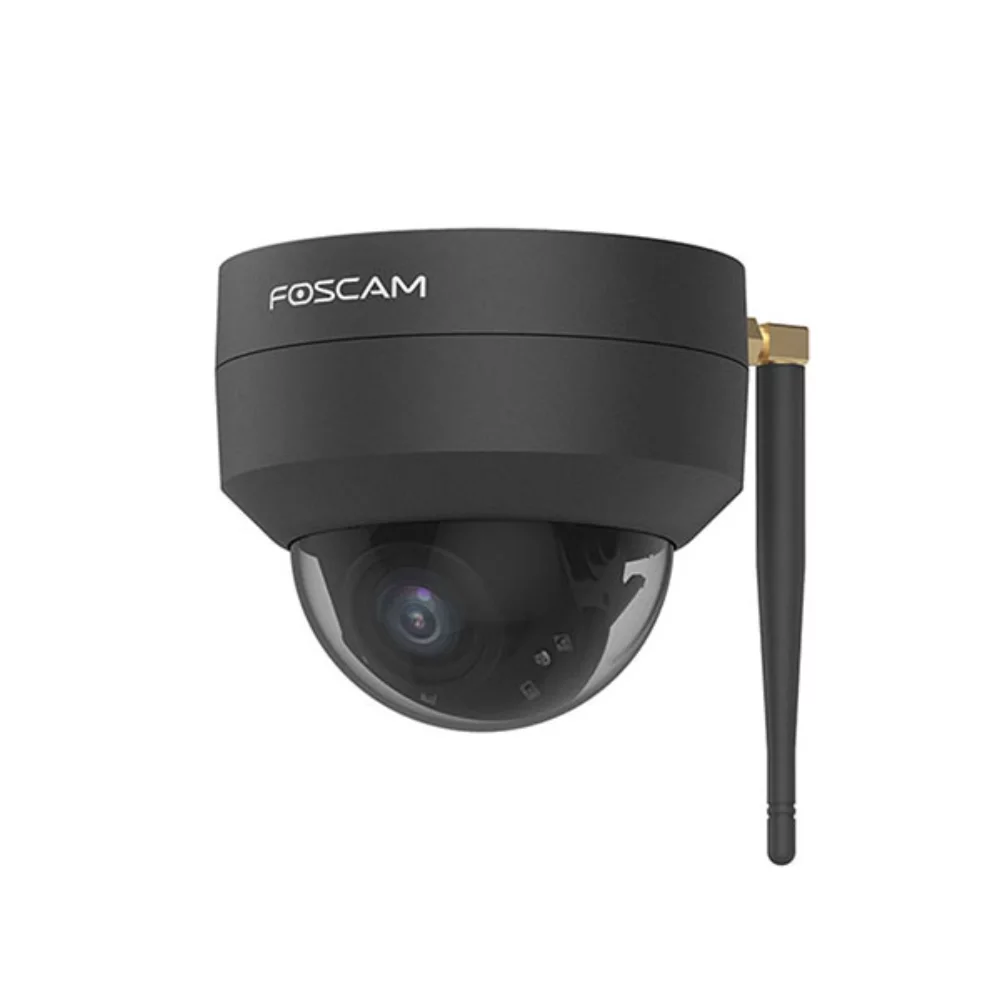 Caméra IP dôme Foscam D4Z 4MP avec zoom optique 4X, Wi-Fi double bande - Noir