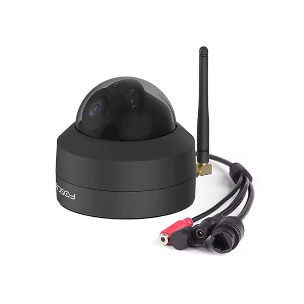 Foscam D4Z 4MP Dual Band Wi-Fi PTZ 4X Optical Zoom Dome IP Camera - Black