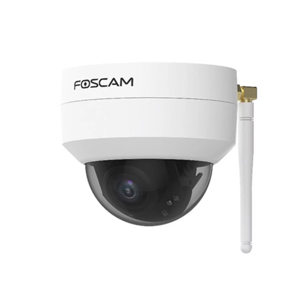 Caméra IP dôme Foscam D4Z 4MP avec zoom optique 4X, Wi-Fi double bande - Blanc