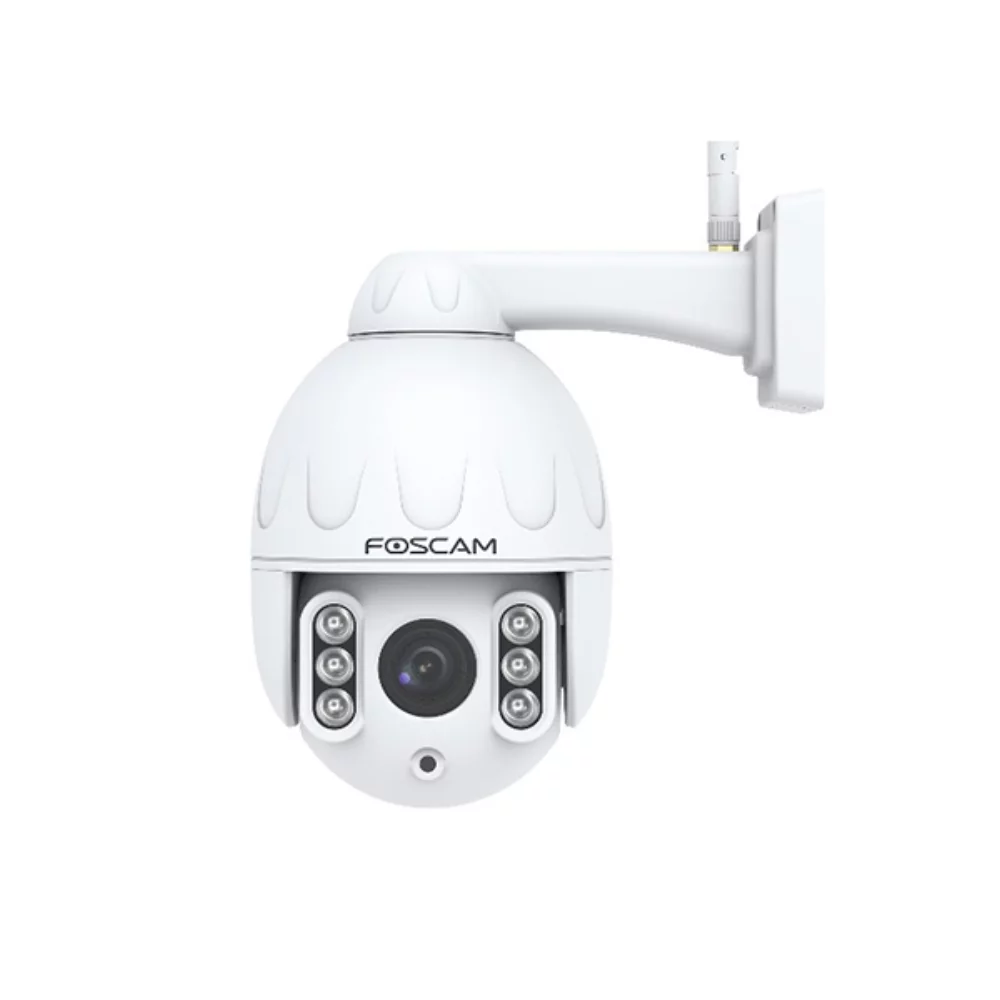 Caméra IP extérieure Foscam SD4 4MP à double bande Wi-Fi avec zoom optique 4X PTZ