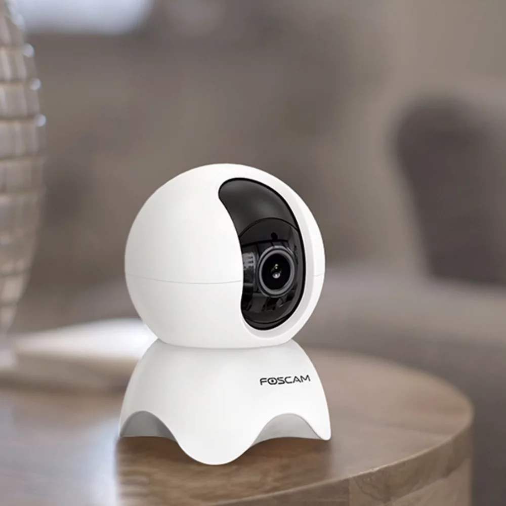 Foscam X5 5MP PTZ Indoor Wi-Fi Home Security Camera - White