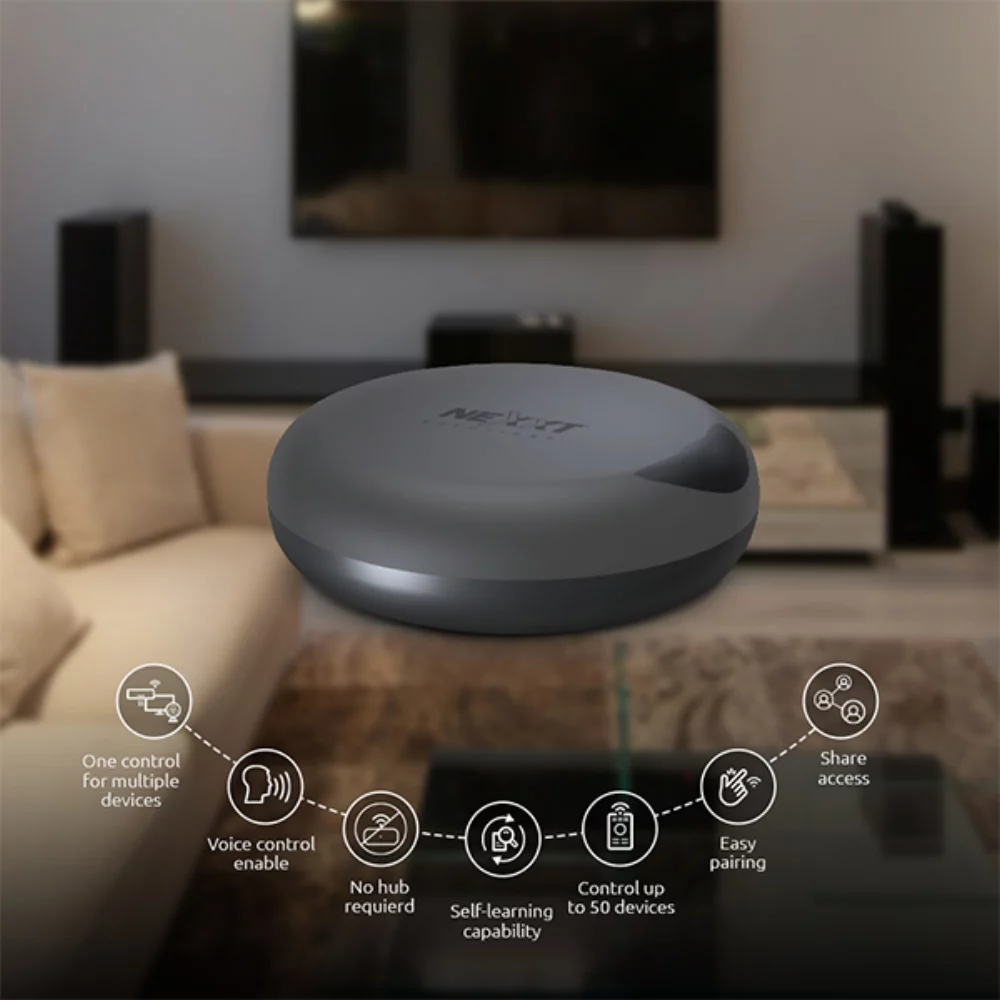 Nexxt Smart Home Wifi Aroma Diffuser 7 Different LED