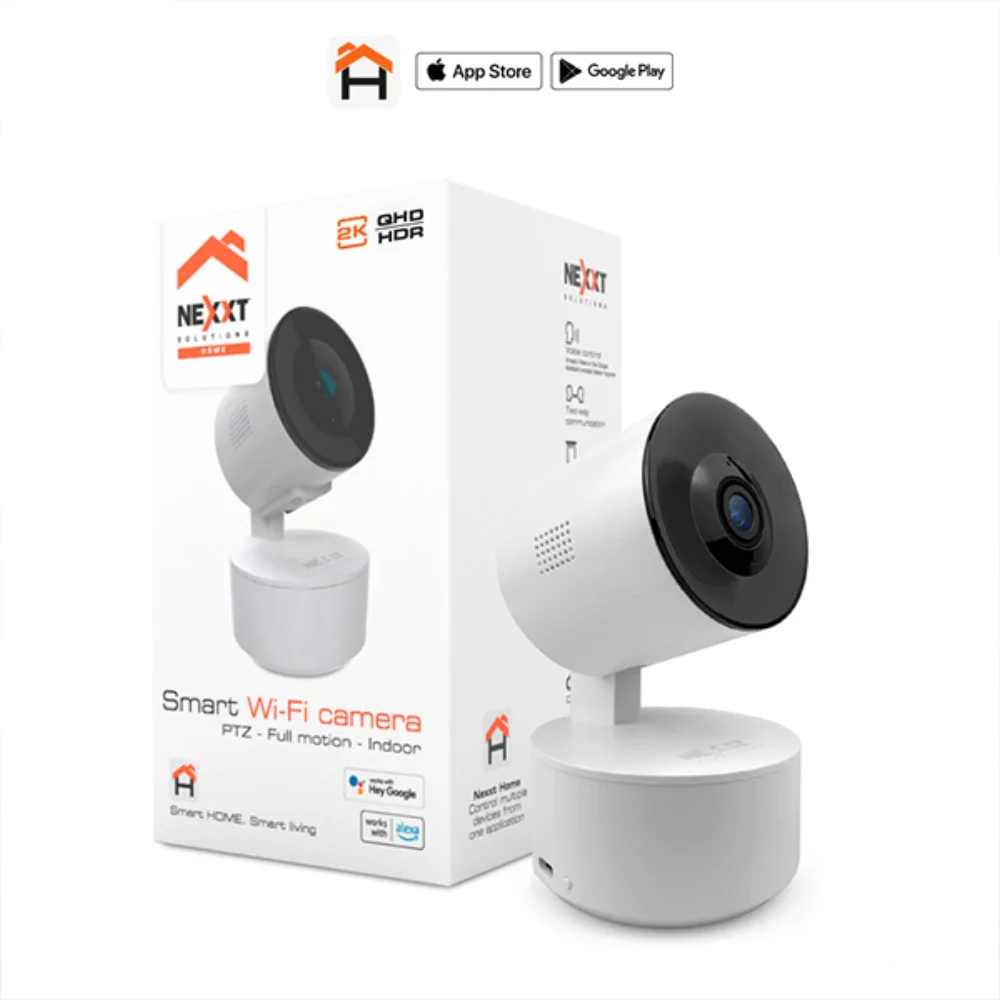 Nexxt Smart Home Indoor Camera 1080p PTZ - White