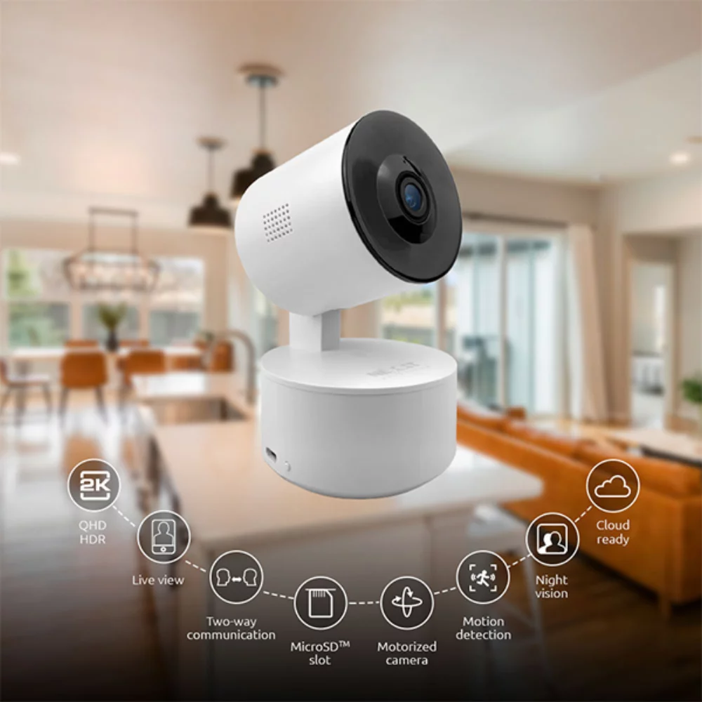 Nexxt Smart Home Indoor Camera 1080p PTZ - White
