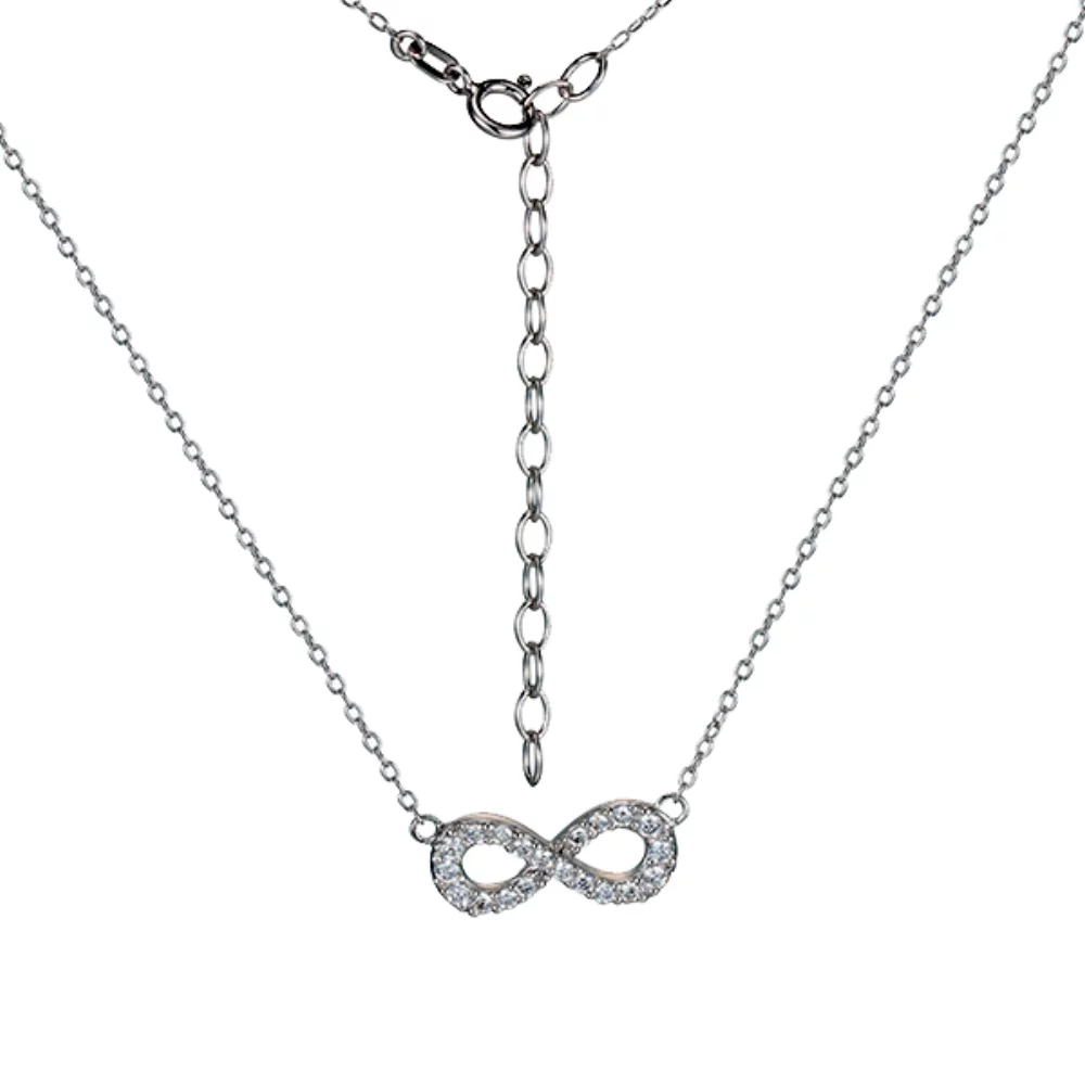 Colliers Infinity en zircone cubique Diamondlite en argent