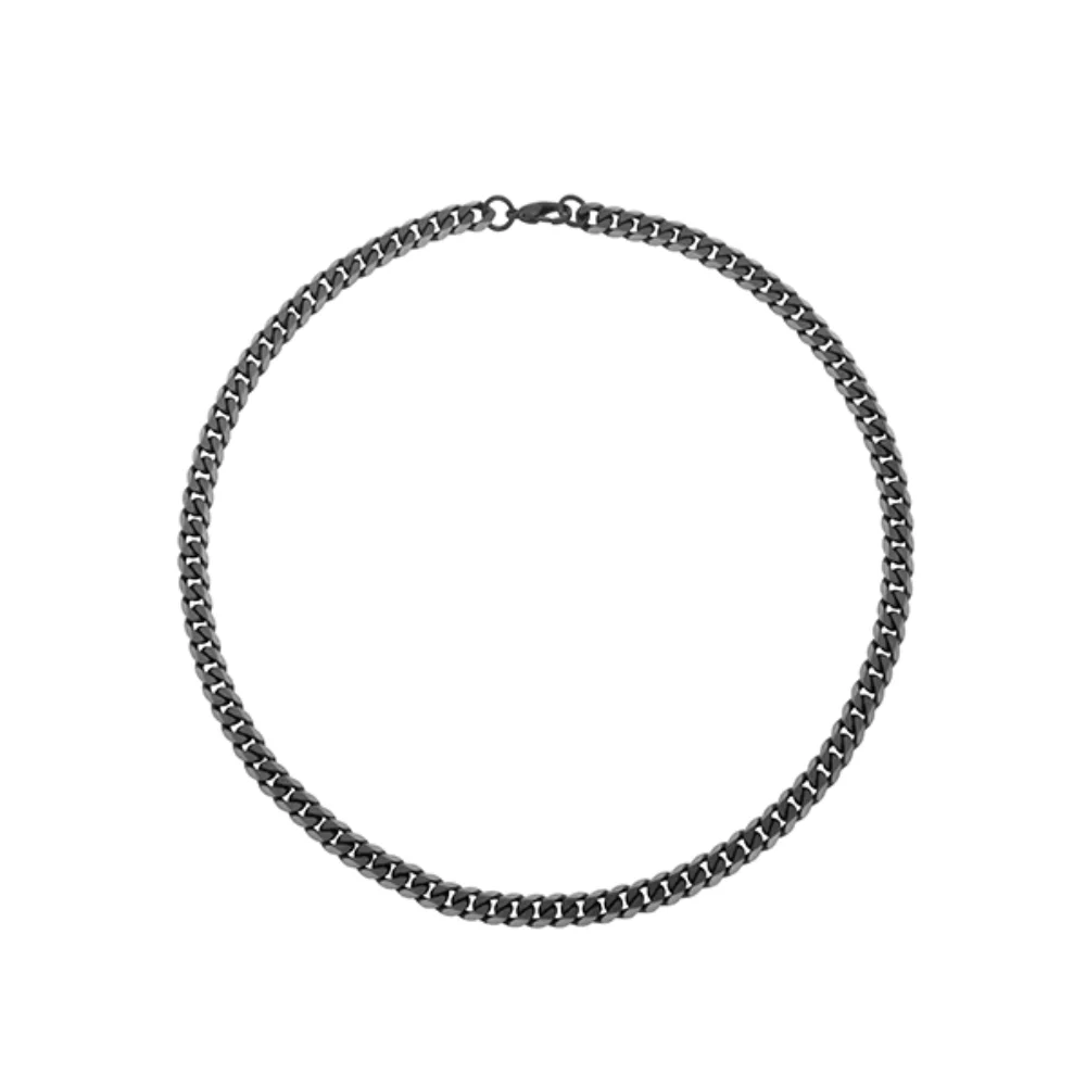 STEELX Square Wheat Chain - Black