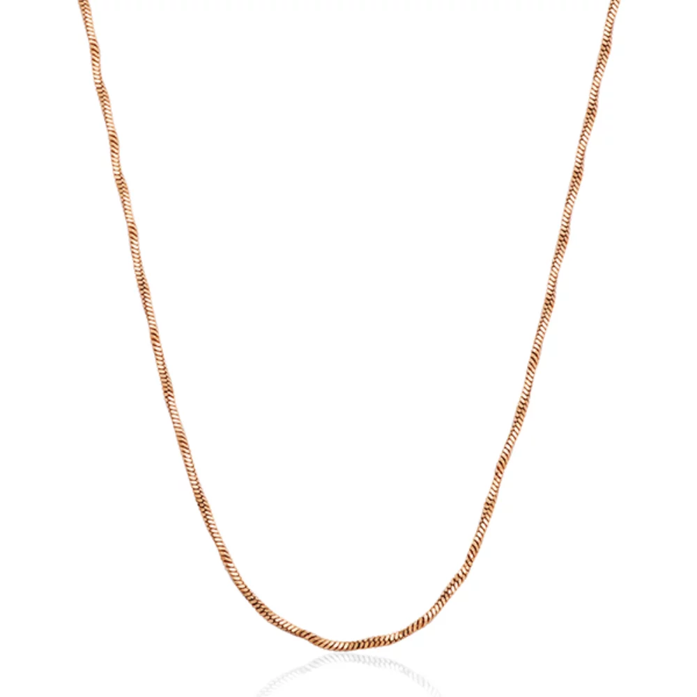CJ Steelx 1.5mm Twisted Chain - Rose Gold