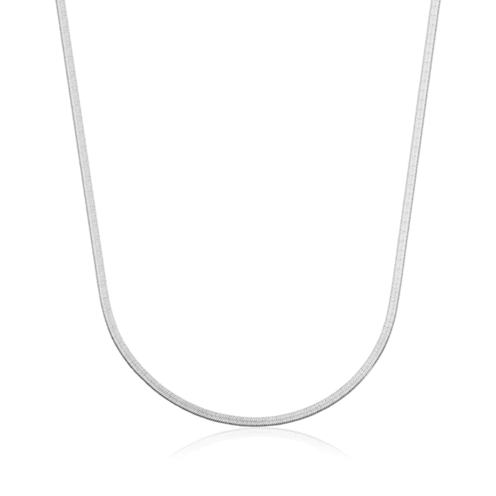 CJ Steelx 2.5mm Herringbone Chain - Silver