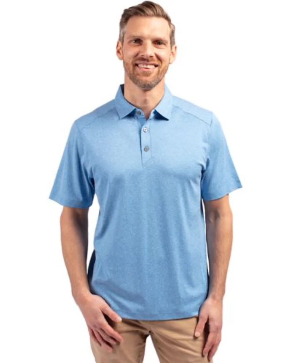 Cutter & Buck Forge Eco Stretch Recycled Mens Big & Tall Polo