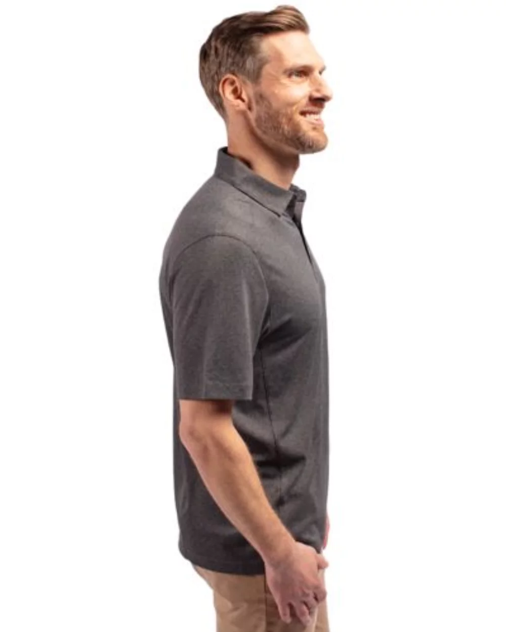 Cutter & Buck Forge Eco Stretch Recycled Mens Big & Tall Polo