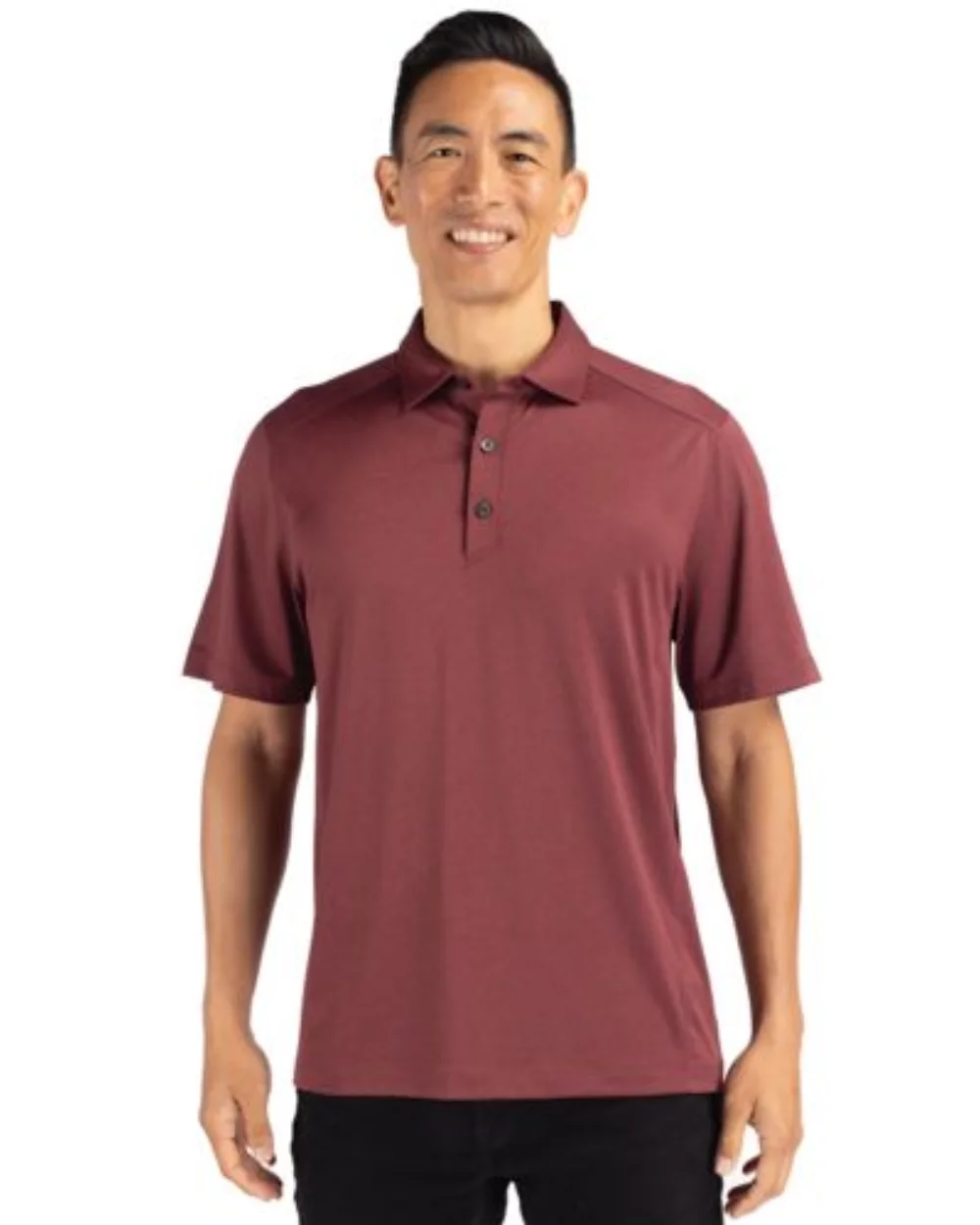 Polo pour hommes Cutter & Buck Forge Eco Stretch recyclé