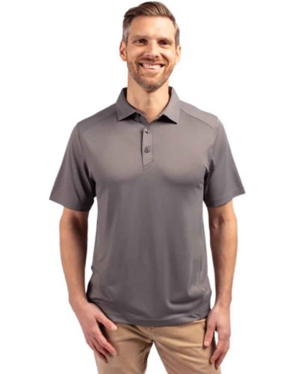 Cutter & Buck Forge Eco Stretch Recycled Mens Big & Tall Polo