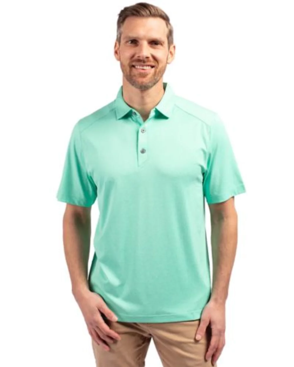 Polo pour hommes Cutter & Buck Forge Eco Stretch recyclé