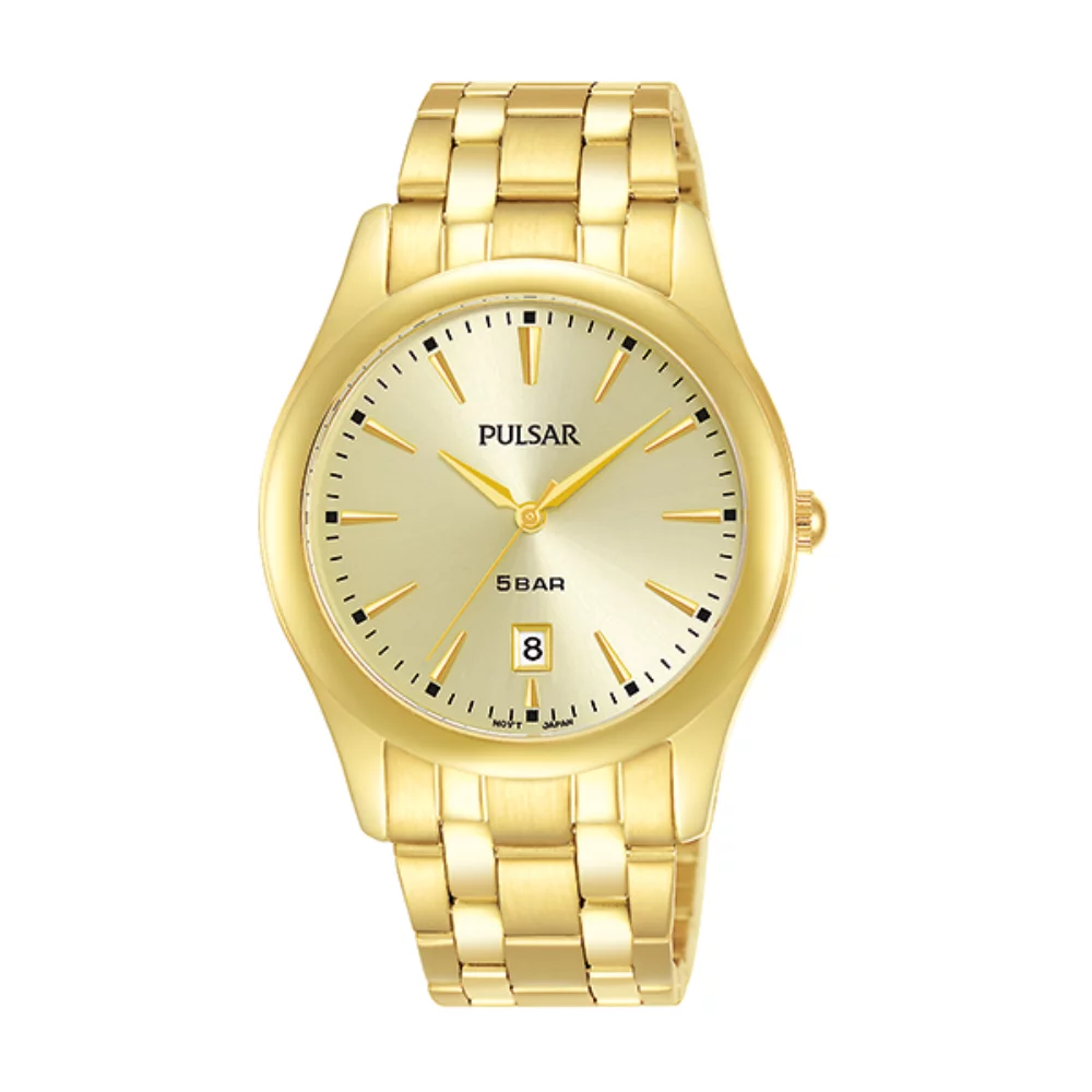Montre habillée pour hommes Pulsar Classic Pair PG8316 - Or