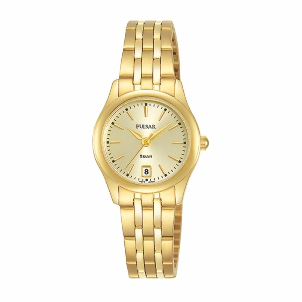 Montre de soirée pour dames Pulsar Classic Pair PH7536 - Or