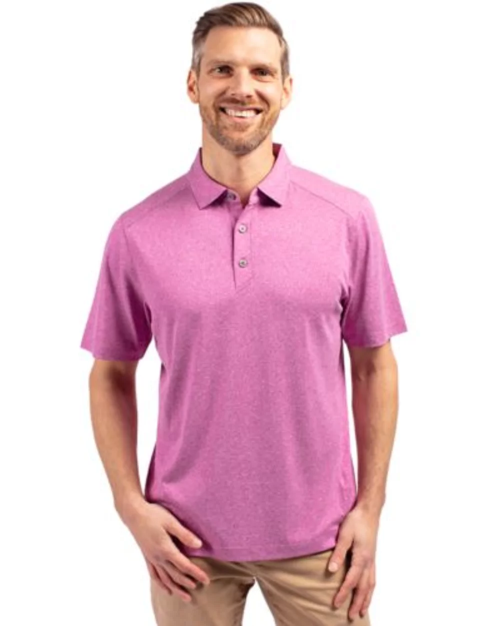 Polo pour hommes Cutter & Buck Forge Eco Stretch recyclé