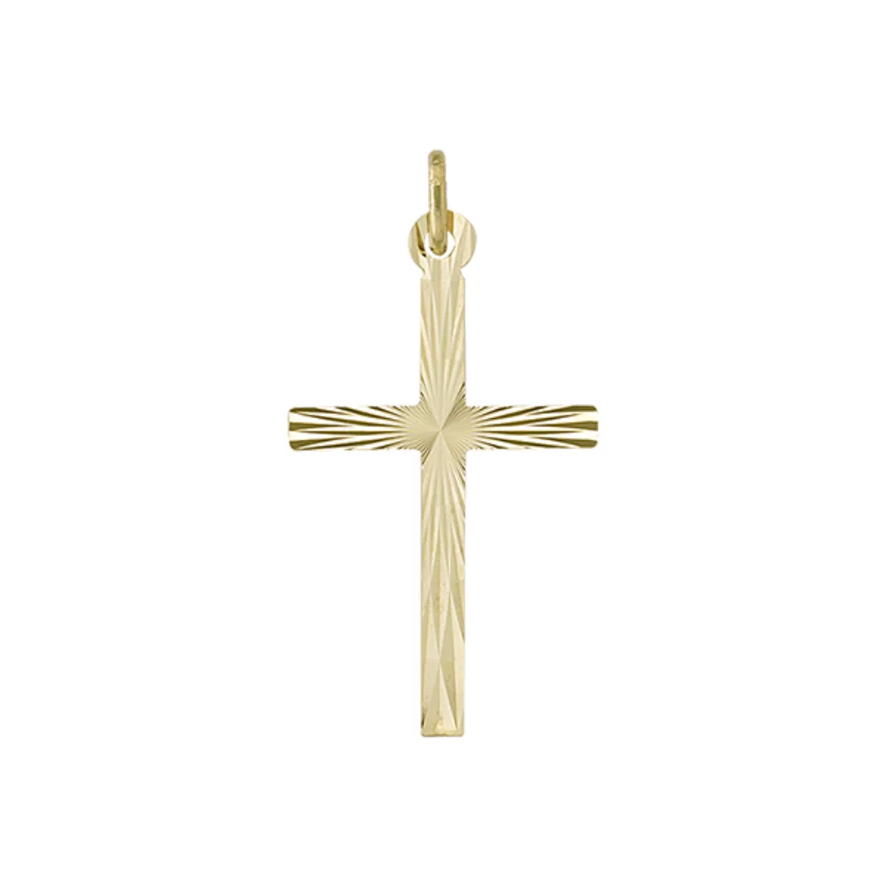 14K Gold Cross Pendants- 1.2 gm