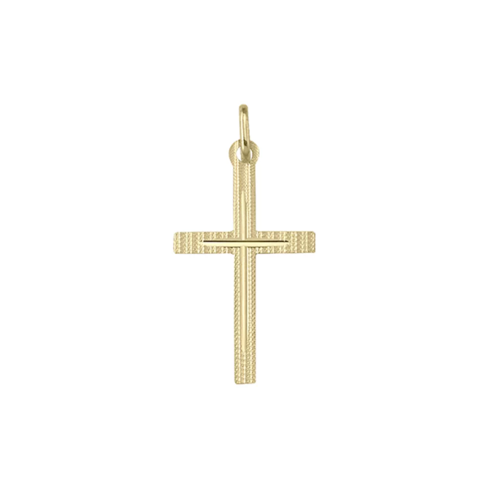 Pendentifs de croix en or 14 carats - 1,4 grammes
