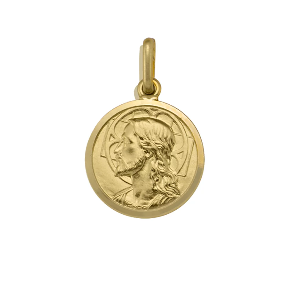 18K Gold Jesus Pendants - 1.9 gm