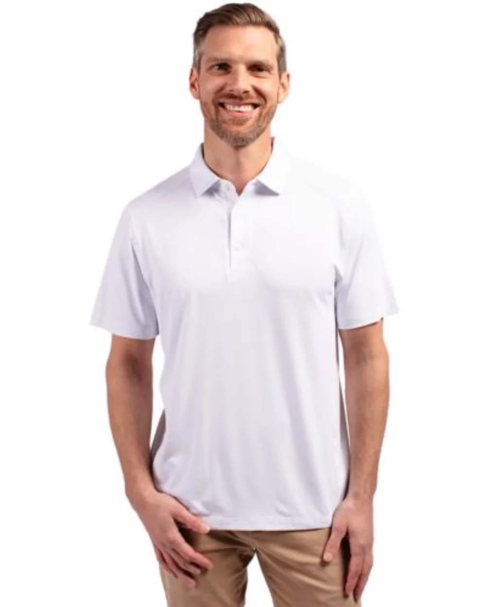 Polo pour hommes Cutter & Buck Forge Eco Stretch recyclé
