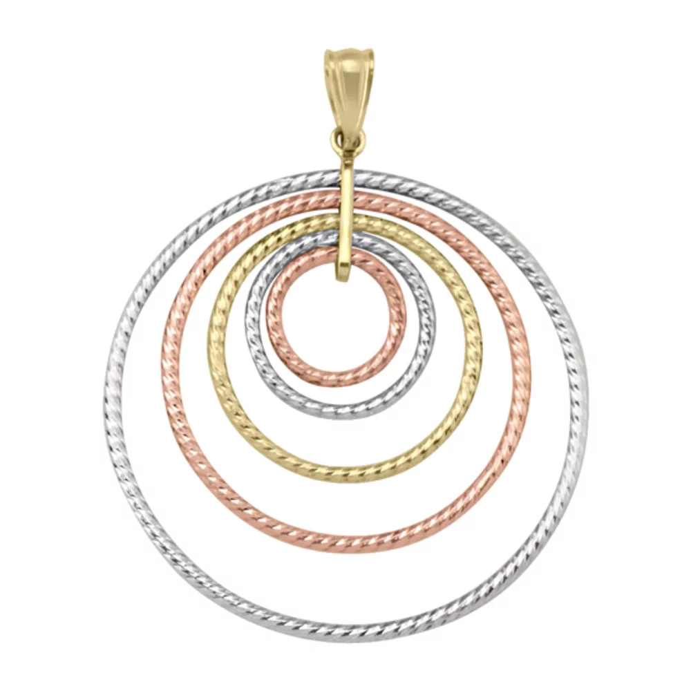 10K Rings Fashion Pendants