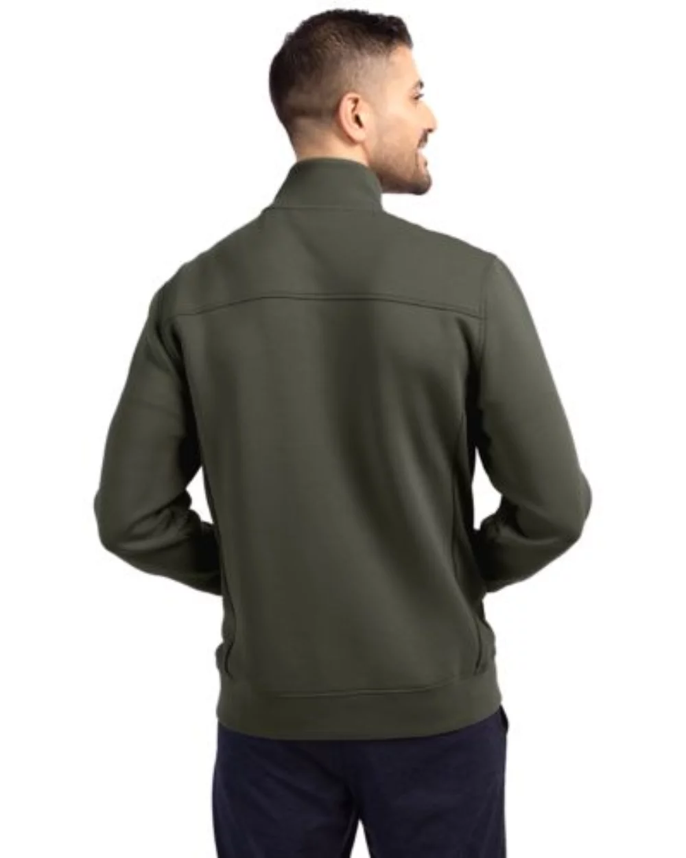 Veste pour hommes Cutter & Buck Roam Eco Recycled à fermeture éclair intégrale