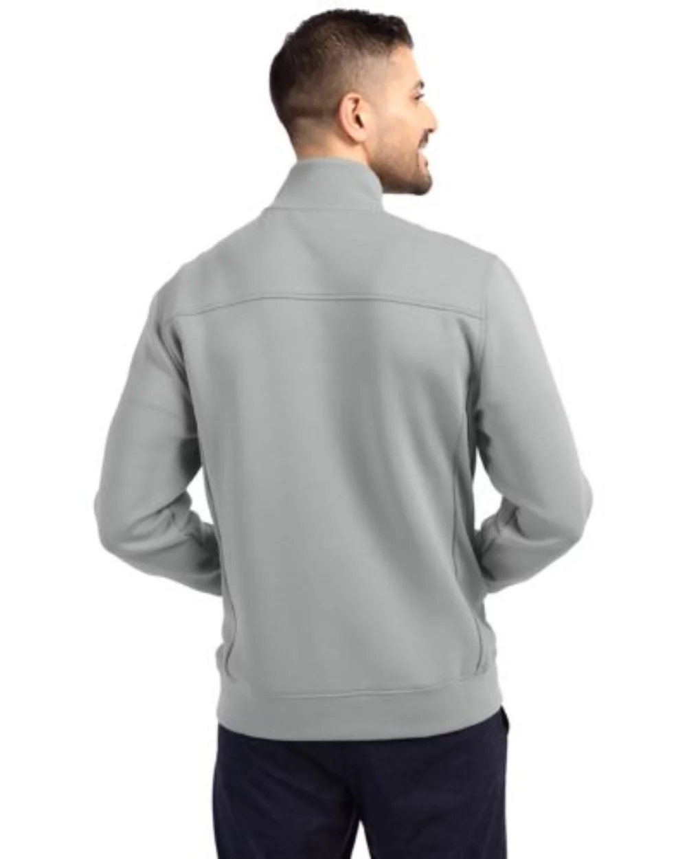 Veste pour hommes Cutter & Buck Roam Eco Recycled à fermeture éclair intégrale