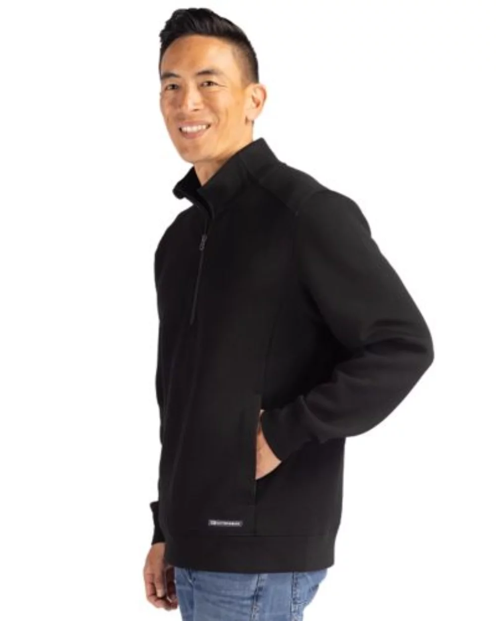 Cutter & Buck Roam Eco Recycled Quarter Zip Mens Pullover