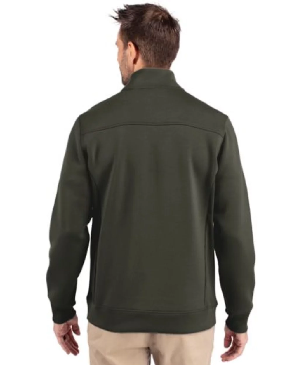 Pull à quart de zip Cutter & Buck Roam Eco recyclé pour hommes
