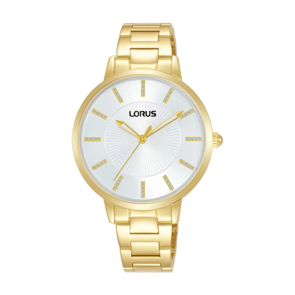 Montre pour dames Lorus RG218V - Or et blanc
