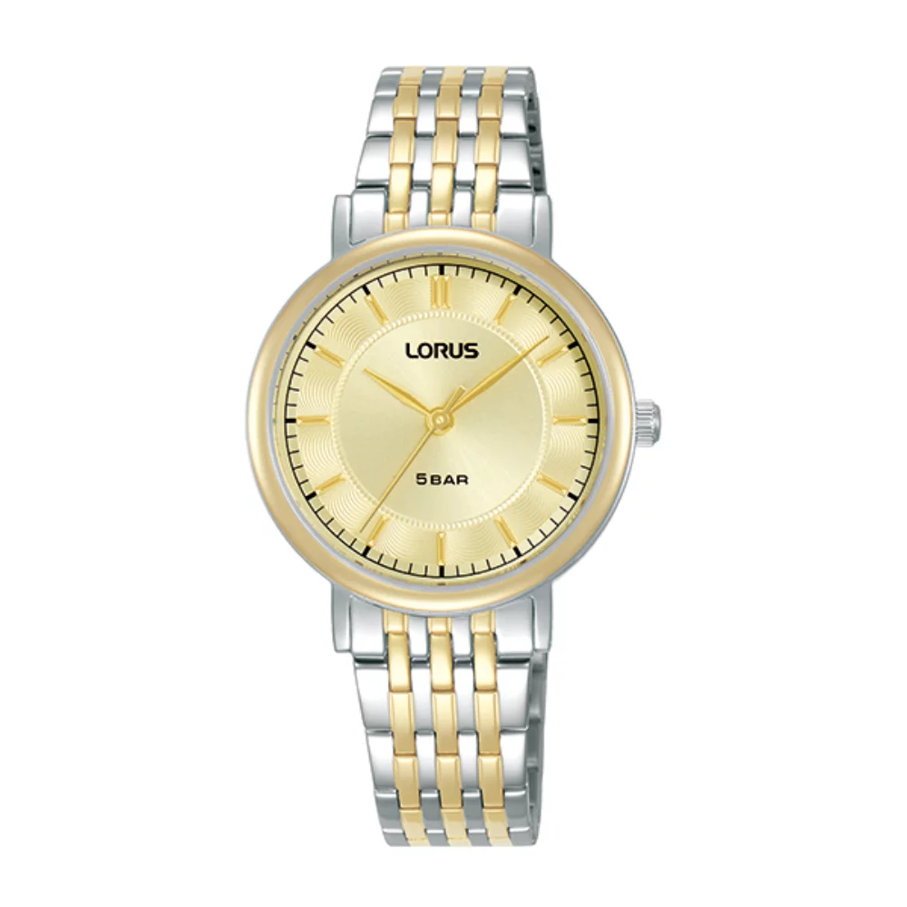 Lorus RG218X Ladies Fashion Watch - Silver and Gold