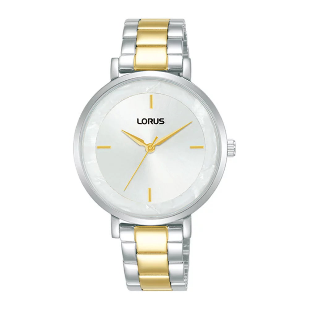 Lorus RG235W Ladies Fashion Watch - Silver and Gold