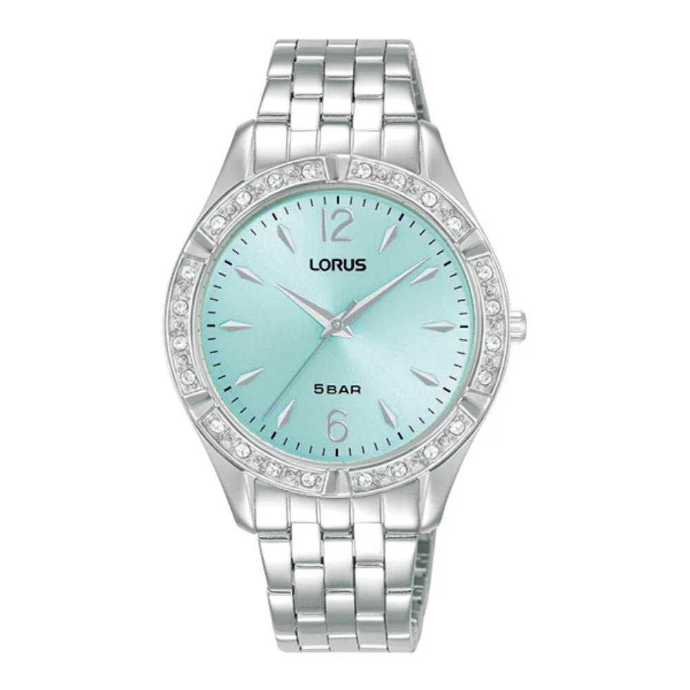 Montre de mode pour dames Lorus RG263W - Argent et bleu