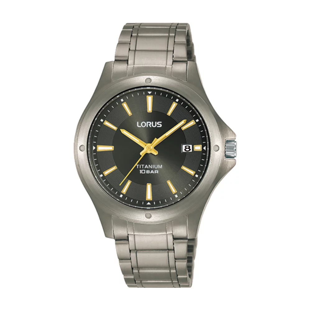 Lorus RG867C Titanium Men's Watch - Black