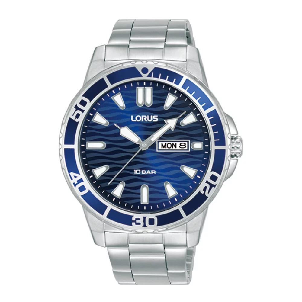 Montre pour homme Lorus RH357A Sport - Bleu