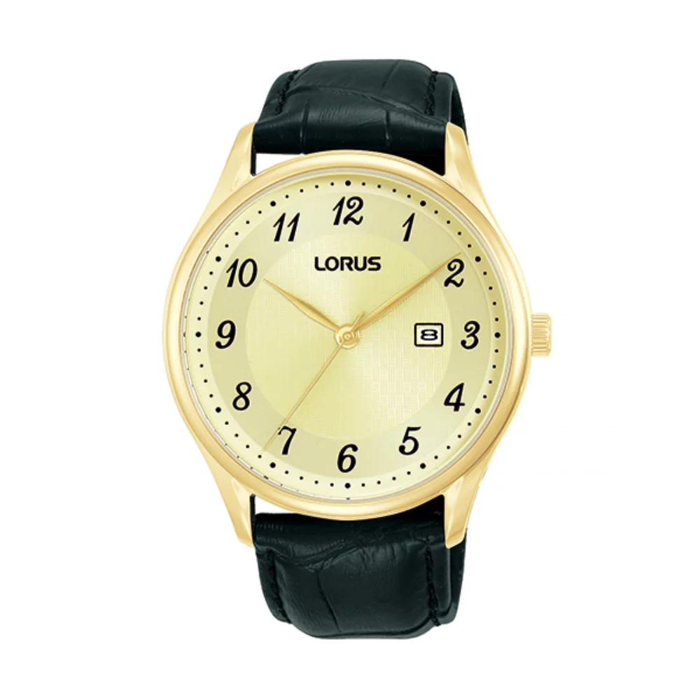 Lorus RH908P Classic Dress Pairs Men's Watch - Black and Gold