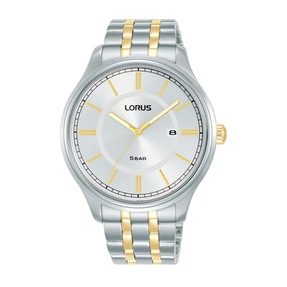 Montre pour hommes Lorus RH953P Classic Pairs - Argent et Or