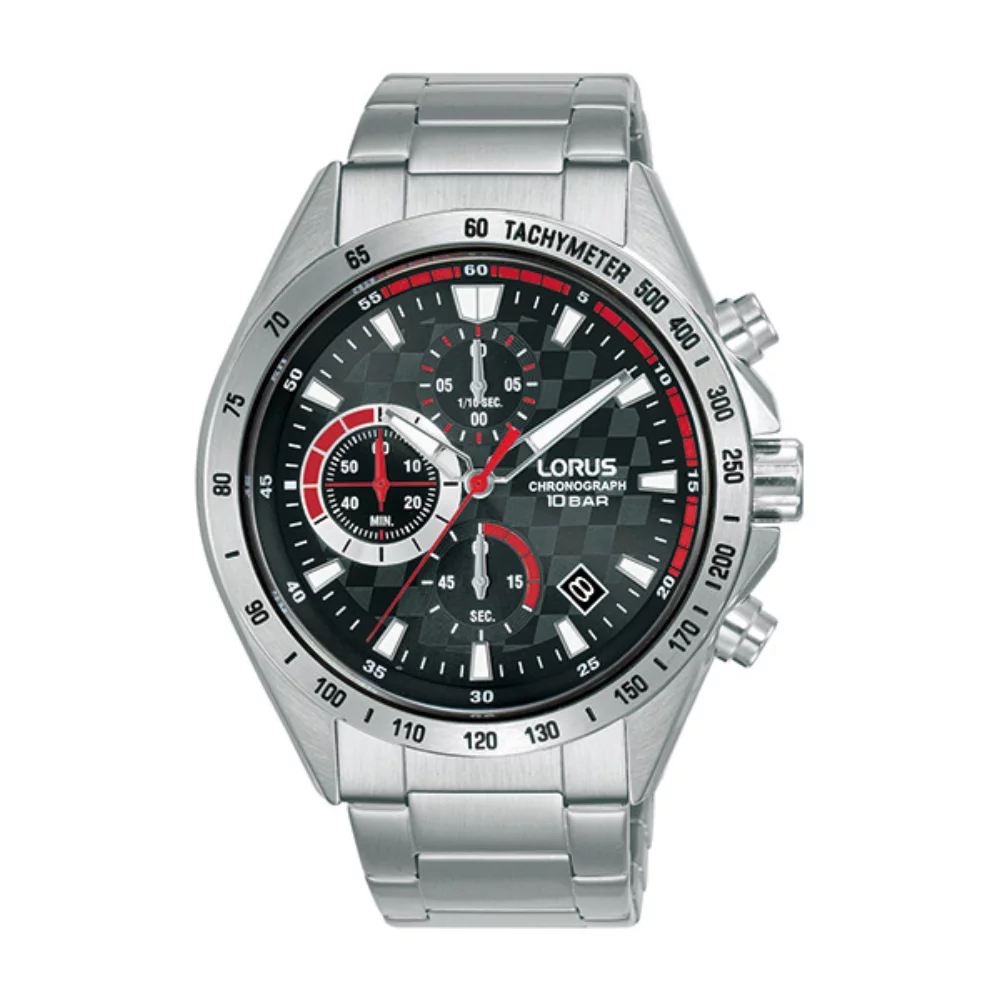 Montre pour homme Lorus RM309J Chronographe - Rouge