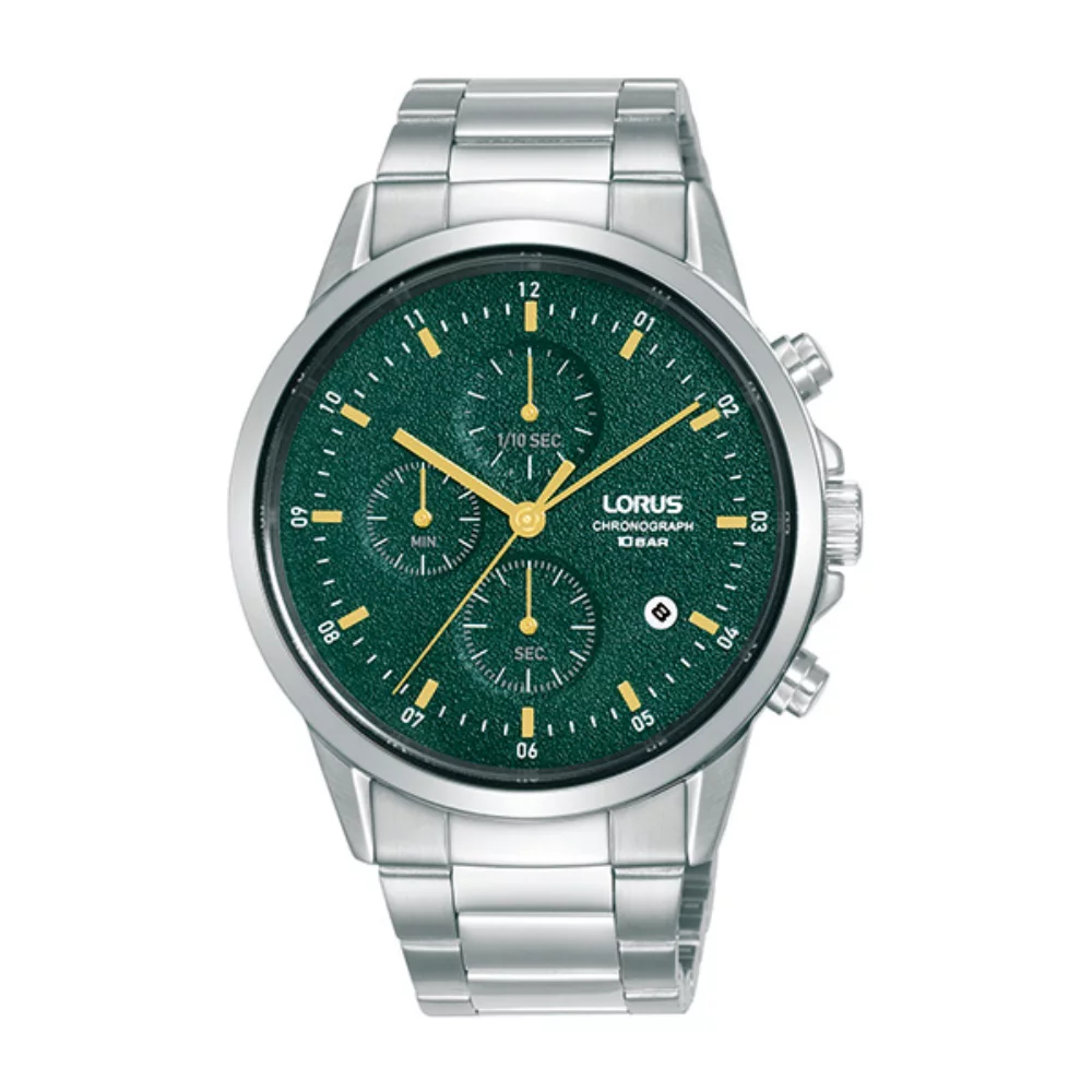 Montre pour homme Lorus RM369H chronographe - Vert