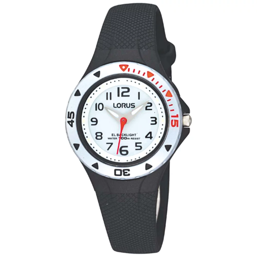 Lorus RRX41C Sport Watch - Black