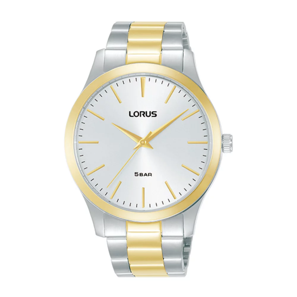 Montre pour hommes Lorus RRX68H Classic Pairs - Argent et Or