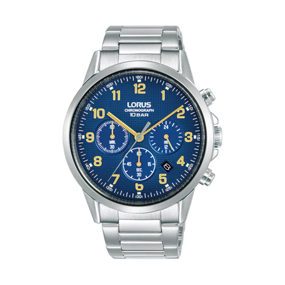 Montre pour hommes Lorus RT317K chronographe - bleue