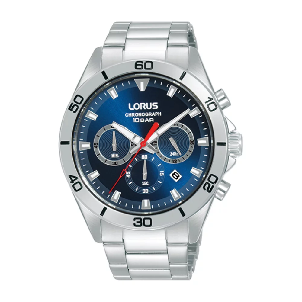 Montre pour homme Lorus RT337K Chronographe - Bleu