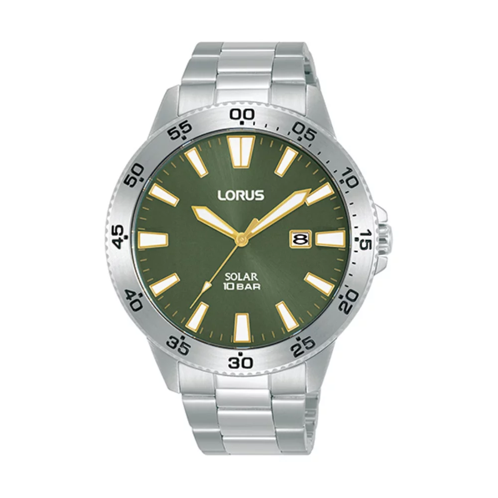 Montre pour homme Lorus RX343A Solar Classic - Vert