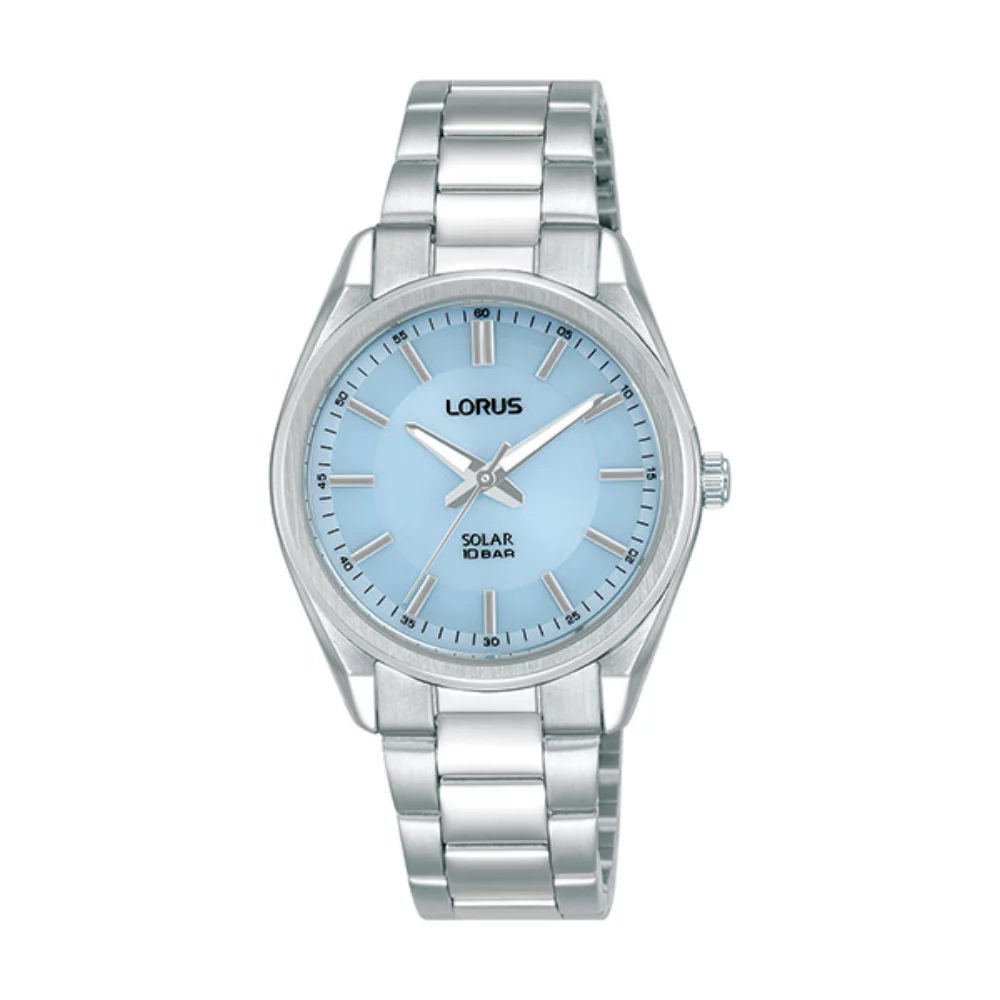 Montre classique pour dames Lorus RY511A Solar - Bleu
