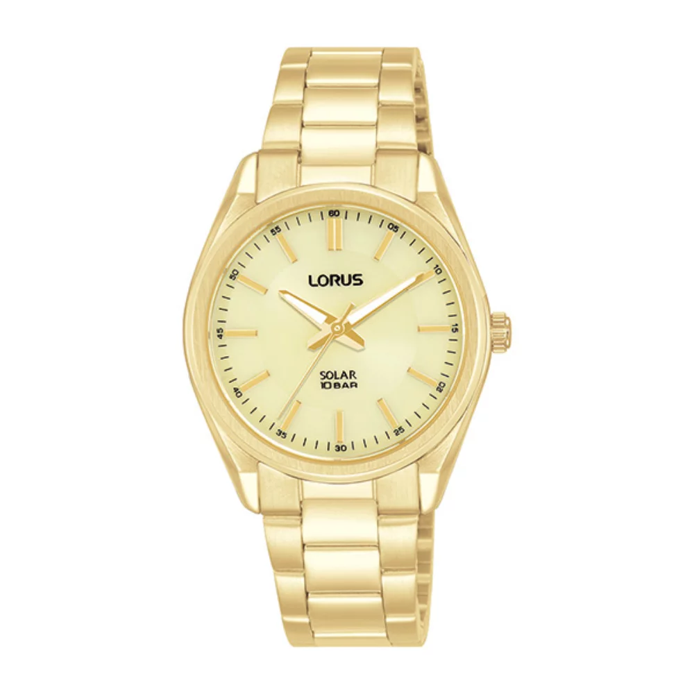 Lorus RY516A Solar Pairs Ladies Watch - Gold